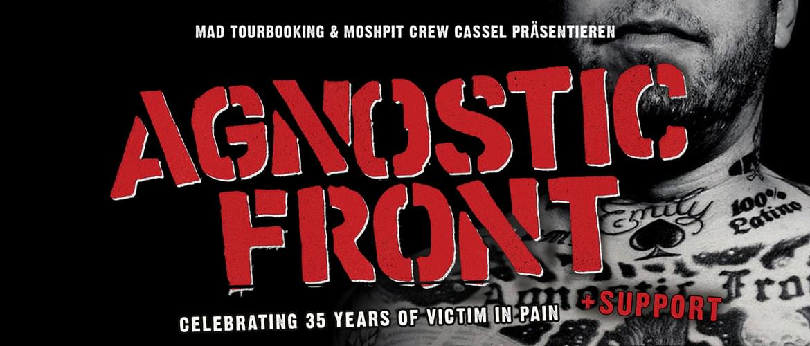Tickets Agnostic Front, + Support in Kassel