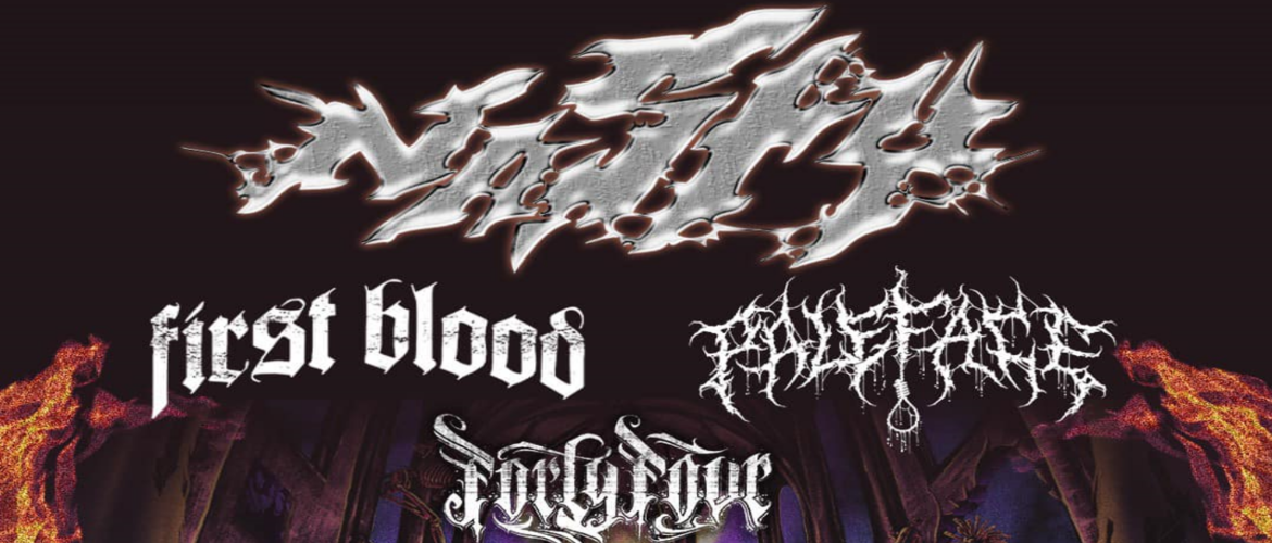Tickets NASTY + FIRST BLOOD + PALE FACE + FORTY FOUR	,  in Kassel