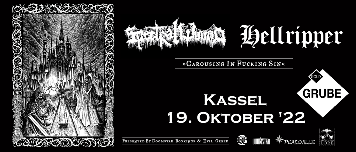 Tickets Spectral Wound + Hellripper,  in Kassel