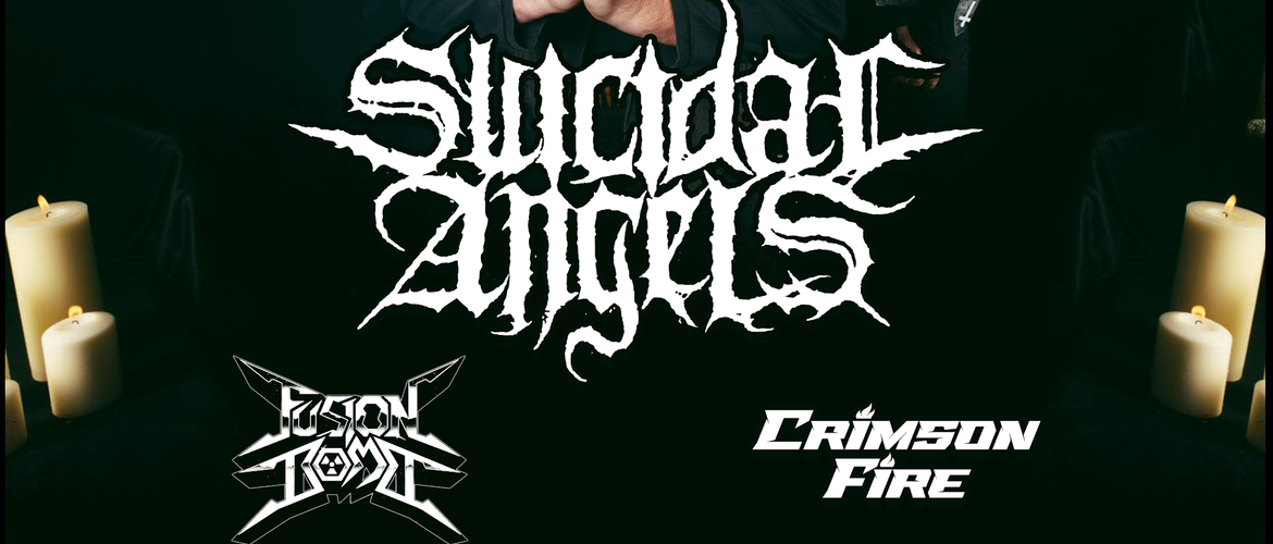 Tickets SUICIDAL ANGELS + FUSION BOMB + CRIMSON FIRE,  in Kassel
