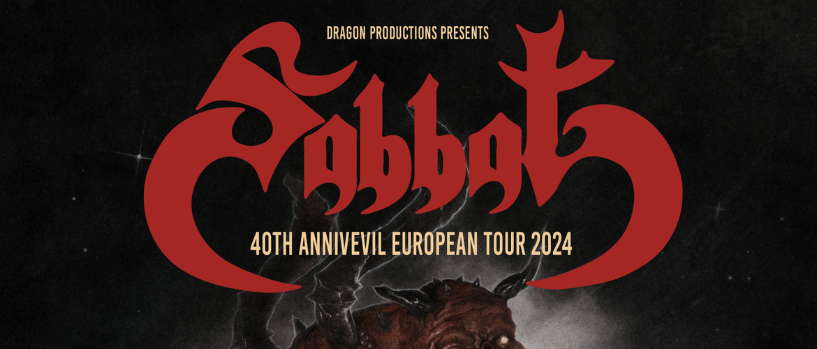 Tickets SABBAT + GRUESOME, 40TH ANNIVEVIL EUROPEAN TOUR 2024 in Kassel