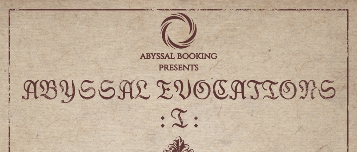 Tickets ABYSSAL EVOCATIONS PT.1, BAXAXAXA + HALPHAS + ZWIELICHT + DIKASTERION in Kassel