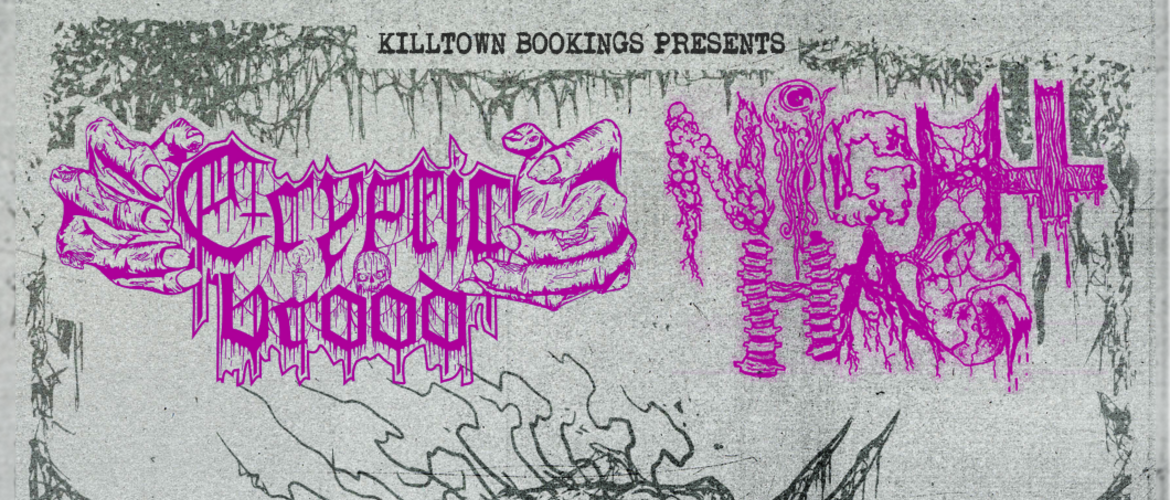 Tickets CRYPTIC BROOD + NIGHT HAG,  in Kassel