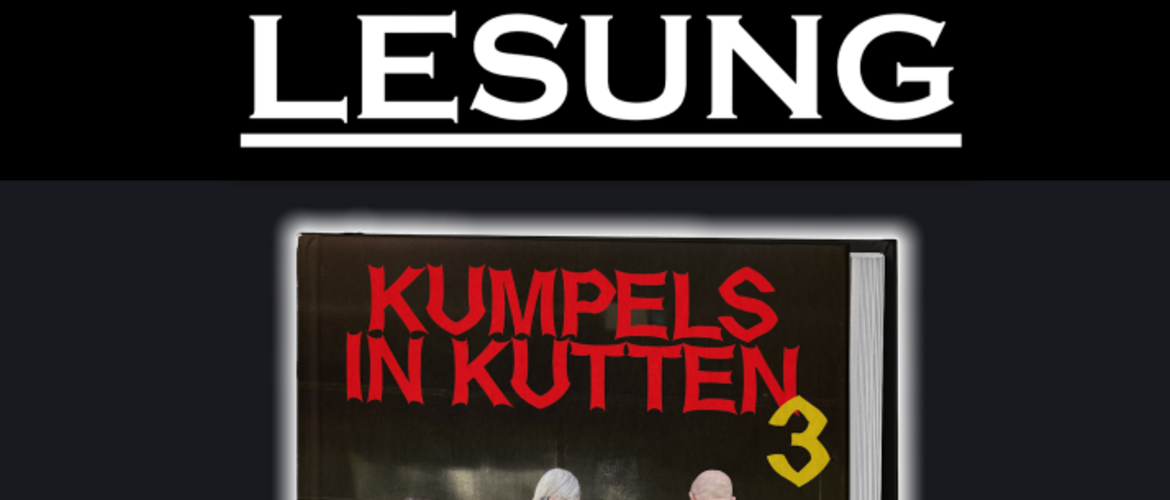 Tickets Kumpels in Kutten 3: Heavy Metal im Ruhrgebiet, Lesung von Holger Schmenk in Kassel