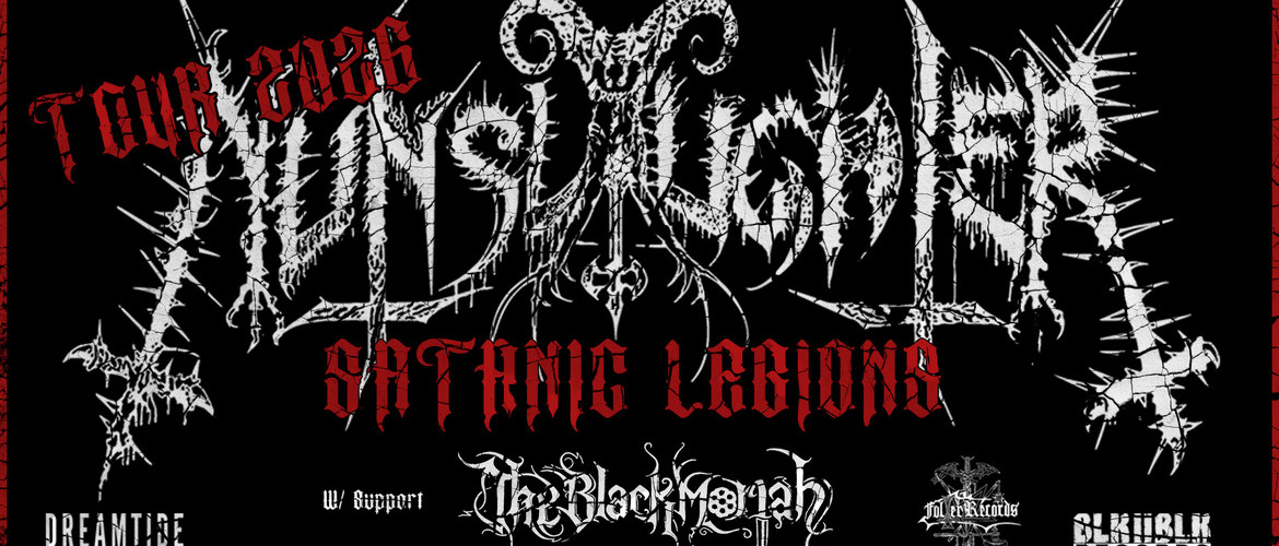 Tickets NUNSLAUGHTER + THE BLACK MORIAH,  - Satanic Legions tour 2026! - in Kassel