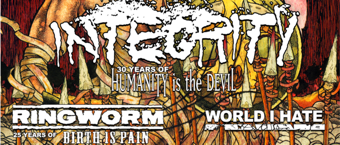 Tickets INTEGRITY + RINGWORM + WORLD I HATE,  in Kassel