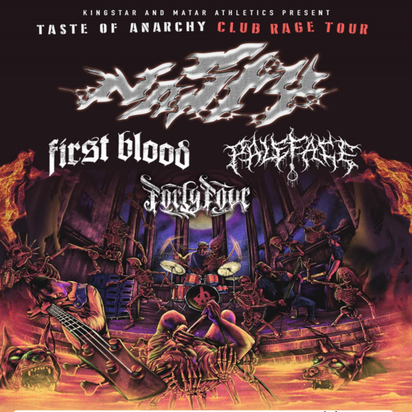 Tickets kaufen für NASTY + FIRST BLOOD + PALE FACE + FORTY FOUR	 am 12.09.2022