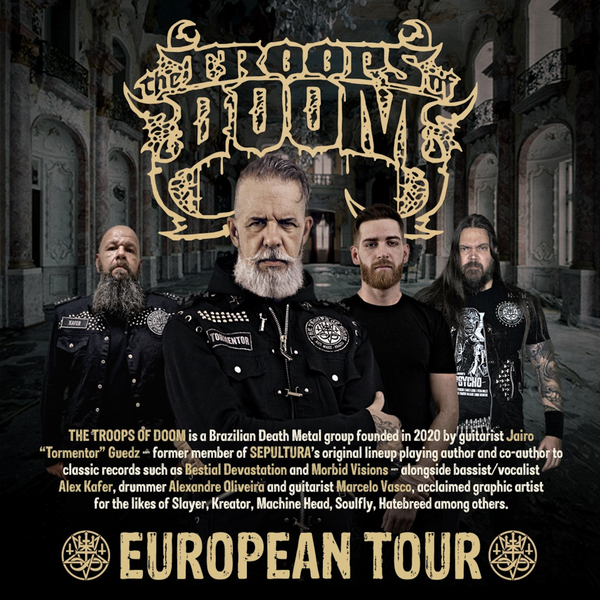Tickets kaufen für THE TROOPS OF DOOM am 14.08.2024